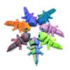 Colorful 3D Printed Lizard Keychain Toy A Fun Accessory for Kids - Image 10