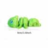 Colorful 3D Printed Lizard Keychain Toy A Fun Accessory for Kids - Image 11