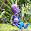 3D Printed Articulating Flexible Alien Sensory Toy Gadget - Image 2