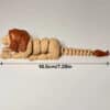 3D Printed Lion Joint Movable Toy Model for Animal Lovers - Image 2
