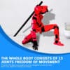 3D Anime Cartoon Action Figure Joint Movable Toy For Kids - Image 2