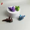 Creative 3D Printed Bat Pig Joint Movable Children's Toy Model - Image 3