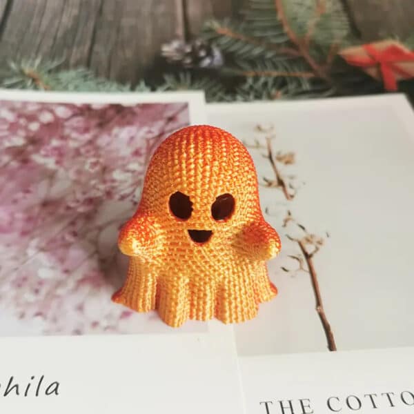 Creative 3D Printed Halloween Little Ghost Toy Model - Image 6
