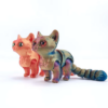 3D Printed Movable Joint Cat