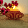 Customizable 3D Printed Mini Candle Night Light For Bedroom - Image 2