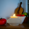 Customizable 3D Printed Mini Candle Night Light For Bedroom - Image 3