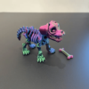 Creative 3D Printed Skeleton Dog Movable Joint Toy Model - Image 4
