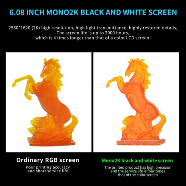 Mono 2K Screen High Speed Light Curing 3D Printer - Image 2