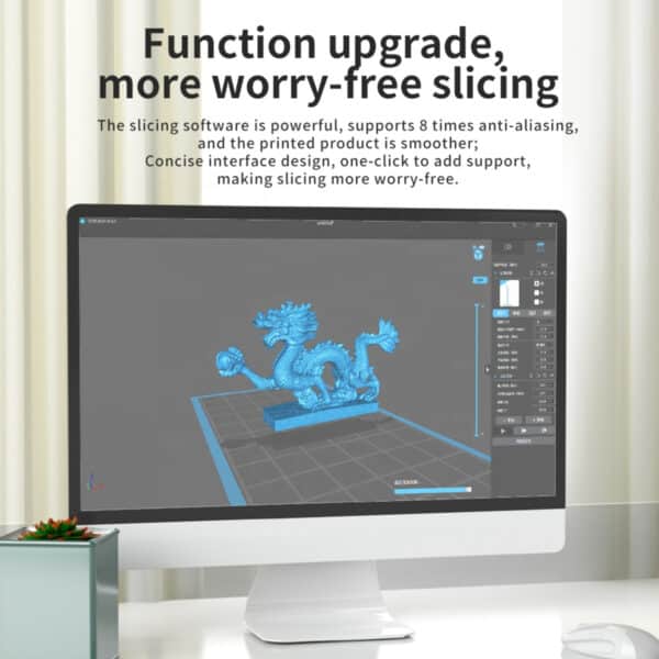 Mono 2K Screen High Speed Light Curing 3D Printer - Image 4