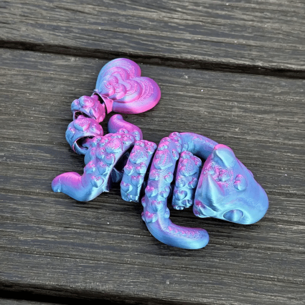 3D Printed Dinosaur Joint Movable Creative Children's Toy Model - Image 4