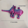 3D Printed Elephant Toy 3D Printed Flexi Elephant Ornament Gift - Image 9