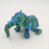 3D Printed Elephant Toy 3D Printed Flexi Elephant Ornament Gift - Image 3