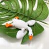 Creative 3D Printed Big White Goose Movable Joint Ornament Toy - Image 2
