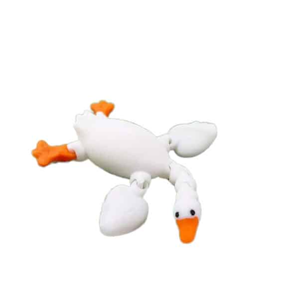 3D Printed Big White Goose