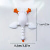 Creative 3D Printed Big White Goose Movable Joint Ornament Toy - Image 6