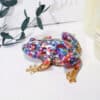 Elegant 3D Printed Crystal Resin Frog Toy - Image 3