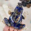 Elegant 3D Printed Crystal Resin Frog Toy - Image 5