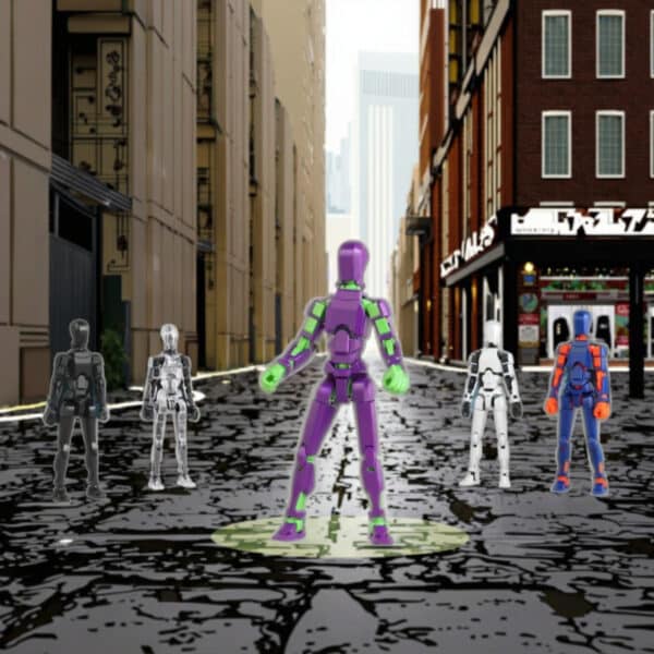 Custom 3D Printed Articulated Joint Action Figure Toy for Kids - Image 4