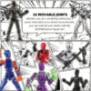 Custom 3D Printed Articulated Joint Action Figure Toy for Kids - Image 6