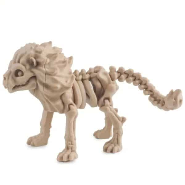 3D Printed Lion Skeleton