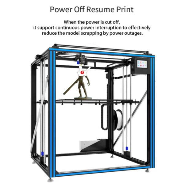 Industrial High Power Aluminum Frame 3D Printing Machine - Image 4