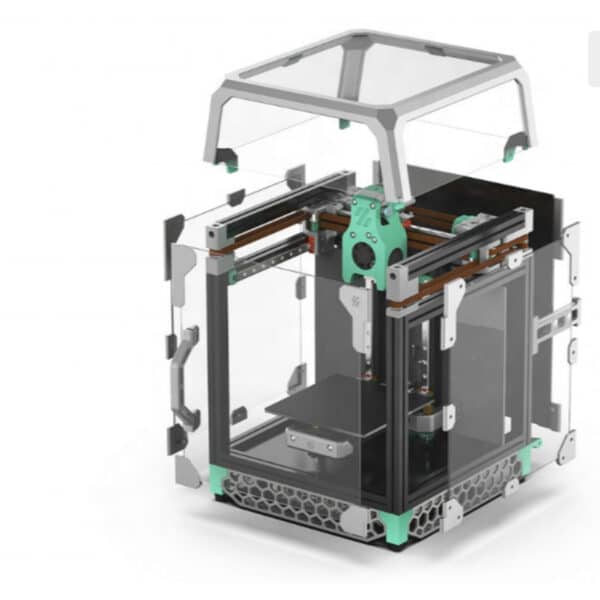 Industrial Enclosed Panel Desktop FDM 3D Flatbed Printer - Image 4