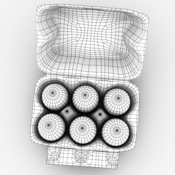 Versatile 3D Printed Customizable Nylon Egg Tray Organizer - Image 6