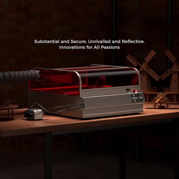 Multiple Security Monitoring Enclosed Laser Engraver With Cutter - Image 5