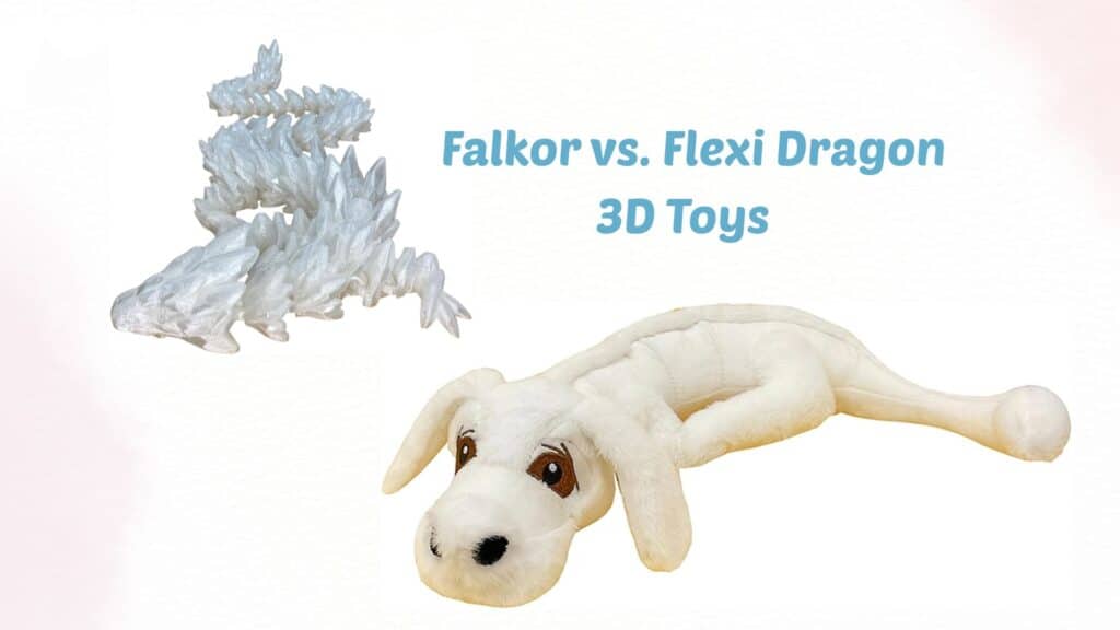 Comparing Flexibility and Functionality: Falkor vs. Flexi Dragon vs. Duck 3D Prints in the World of Interactive Toys
