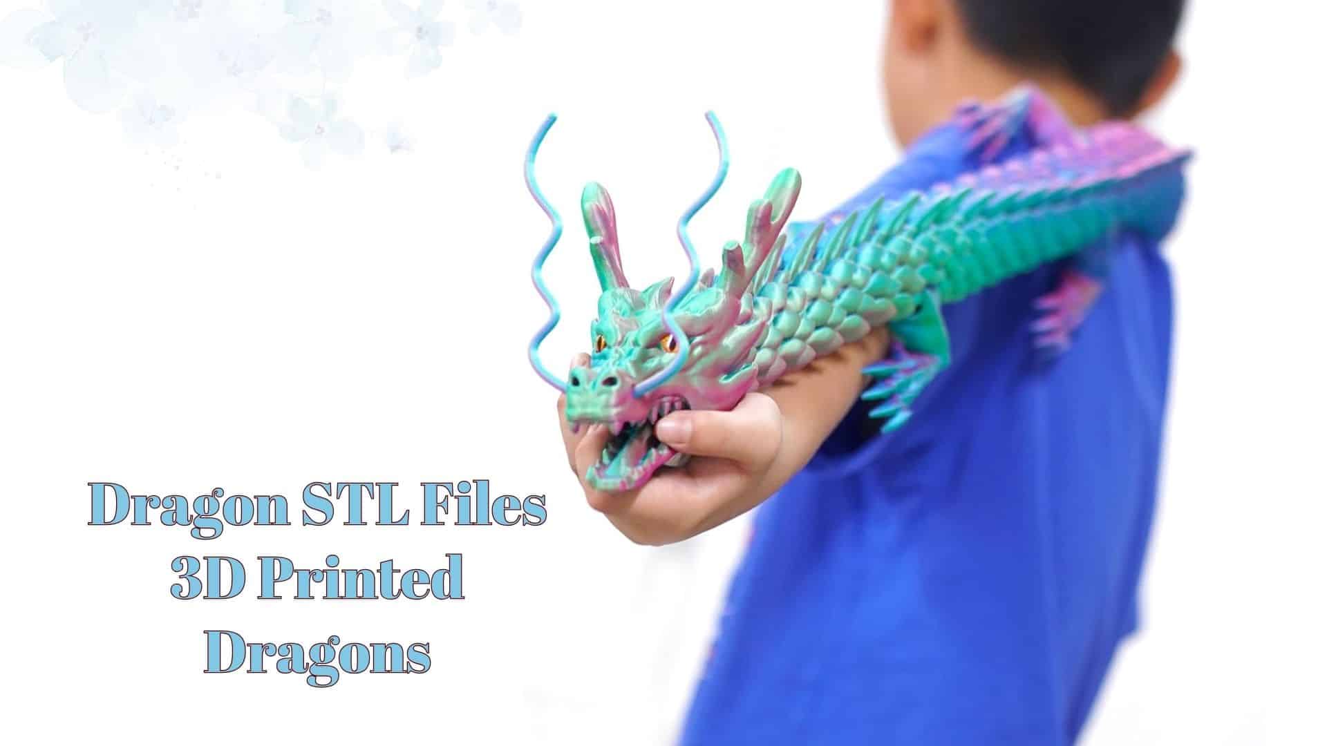Crystal Dragon STL Files vs. Cute 3D Printed Dragons: Customization and Personalization