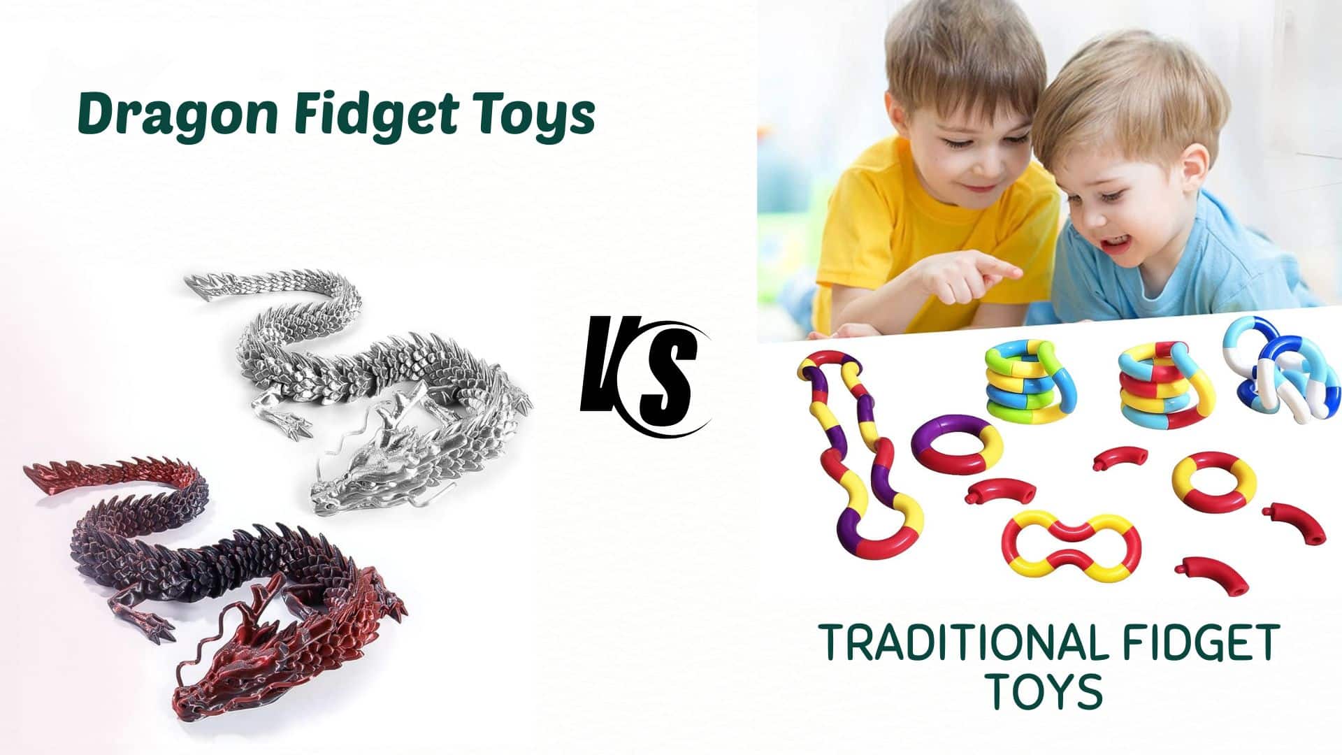Dragon Fidget Toys vs. Traditional Fidget Toys in Commercial Applications: Analyzing Their Role in Stress Relief and Engagement