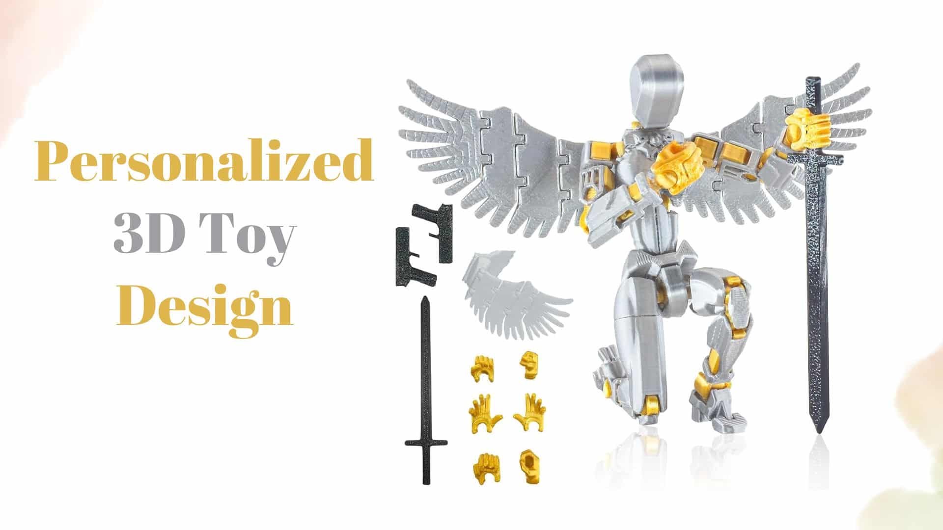 Personalized Toy Design Through 3D Printing: From Axolotls to Customizable Action Figures