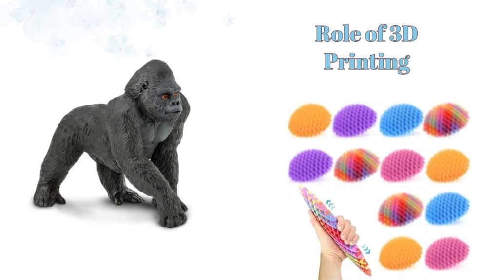 The Role of 3D Printing in the Creation of Interactive Toys: Comparing Fidget Worms, Gorillas