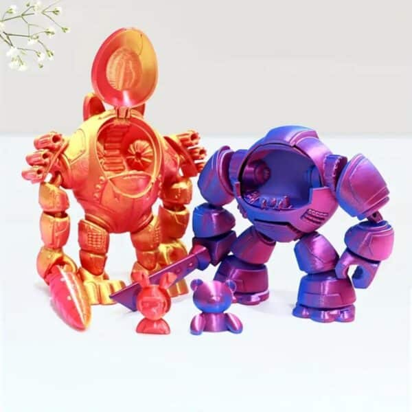 3D Printed Rabbit Mecha