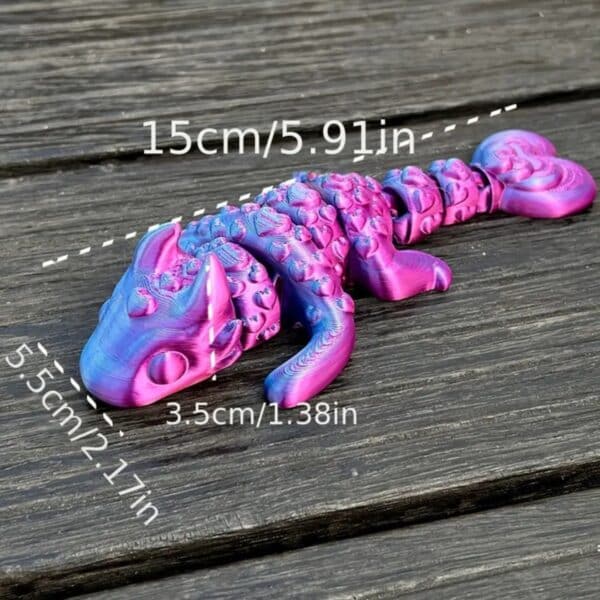Creative 3D Printed Little Dinosaur Model Toy For Kids - Image 3