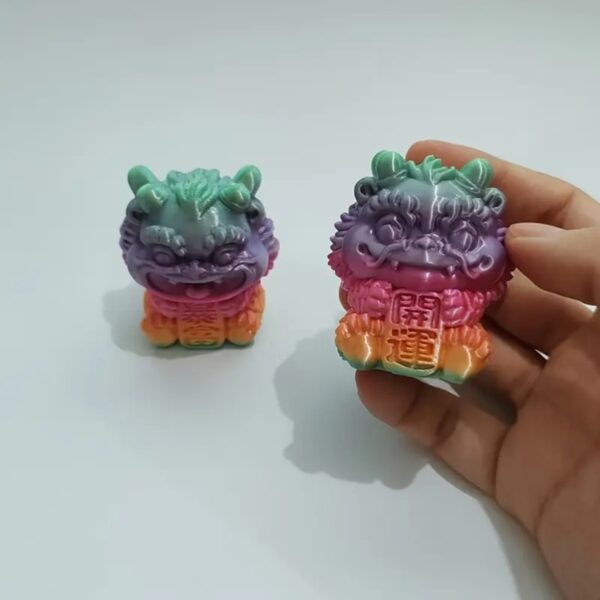 Creative 3D Printed Lion Toy Model For Animal Lovers - Image 2