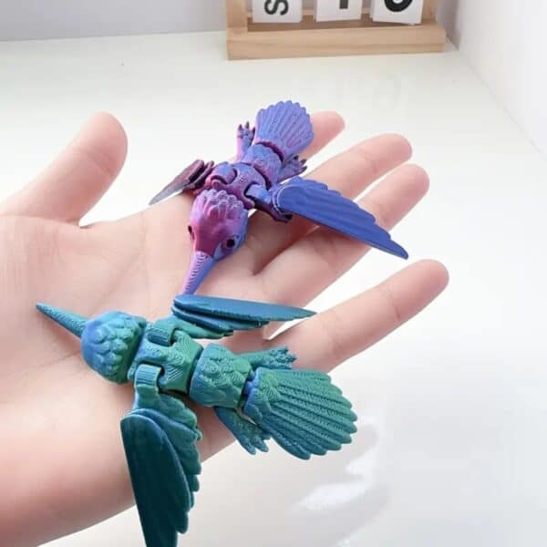 3D Printed Mini Honeydew Bird Toy for Imaginative Kids - Image 2