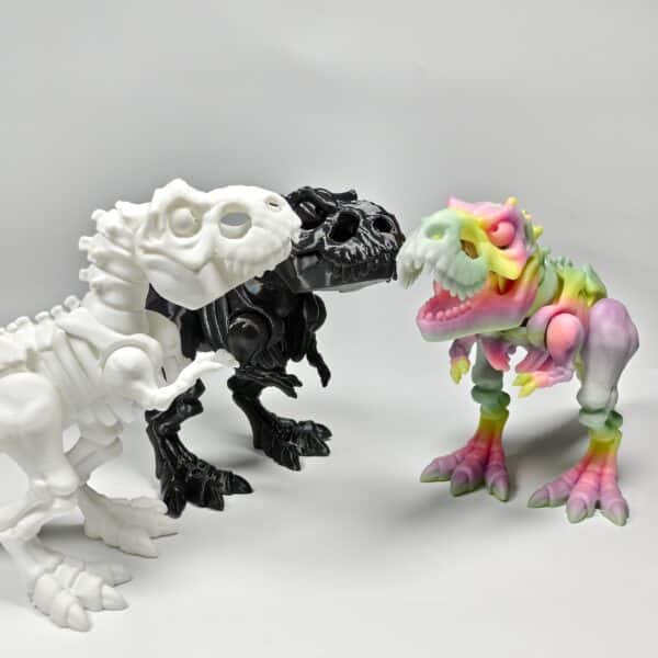 Creative 3D Printed Dinosaur Skeleton Articulated Model Toy - Image 3