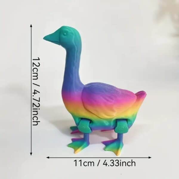 Creative 3D Printed Duck Model Toy For Animal Lovers - Image 3