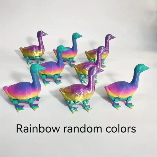 Creative 3D Printed Duck Model Toy For Animal Lovers - Image 5