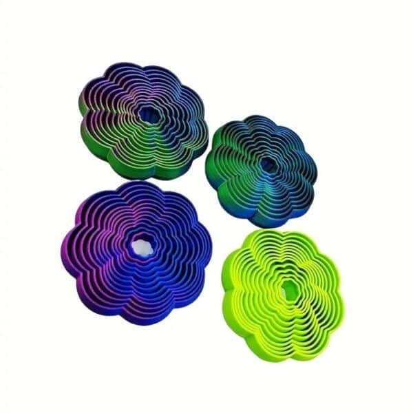 Custom 3D Printed Flower Toy for Children's Stress Relief and Fun - Image 2