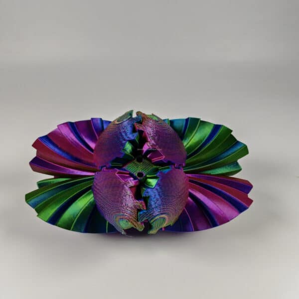 Creative 3D Printed Gear Ball Rotary Stress Relief Decompression Toy - Image 7