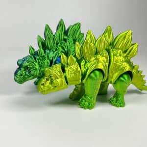 3D Printed Stegosaurus Articulated