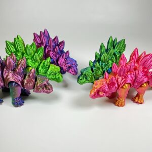 Creative 3D Printed Stegosaurus