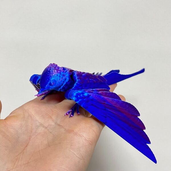 3D Printed Articulated Moveable Swallow