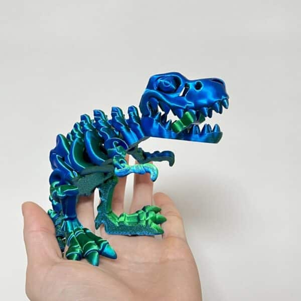 Custom Kids 3D Printed Tyrannosaurus Rex Skeleton Toy Model - Image 4