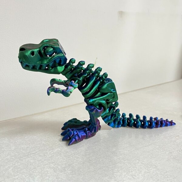 Custom Kids 3D Printed Tyrannosaurus Rex Skeleton Toy Model - Image 6