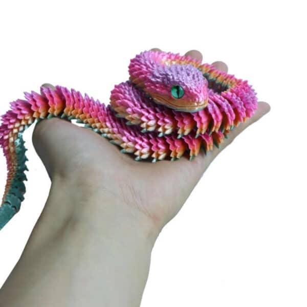 3D Viper Snake with Eggs Educational Realistic Toy for Kids - Image 9