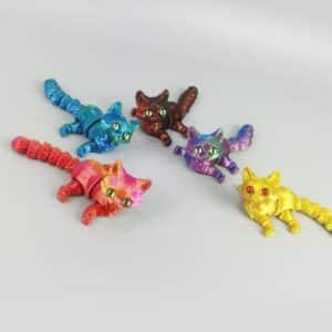 Cat Toy with Moving Joints