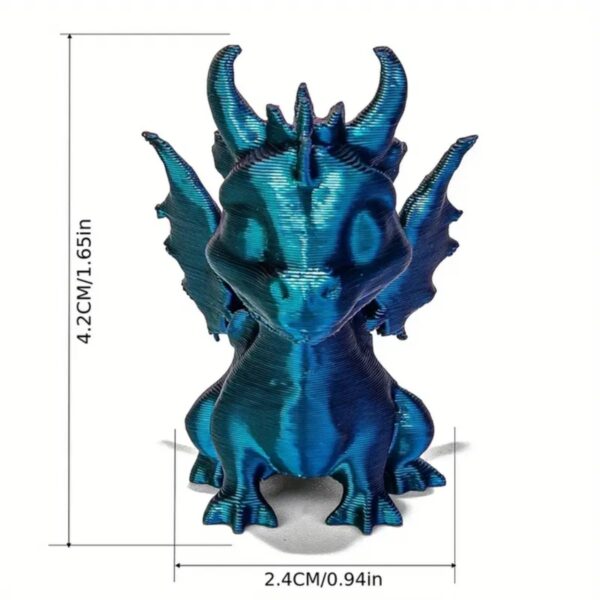 Creative 3D Printed Custom Flying Dragon Toy for Kids - Image 2